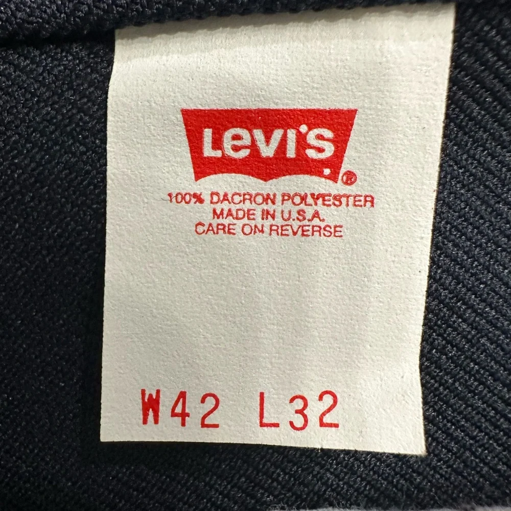 Vintage Levi’s 517 Tex Twill Bootcut Black Tab USA 1997 NWT W42 L32